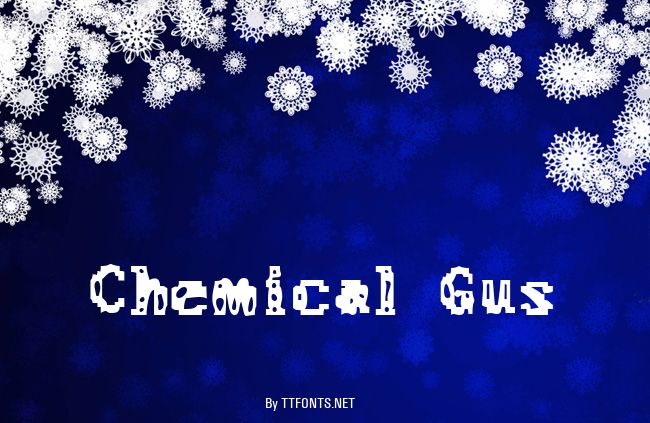 Chemical Gus example